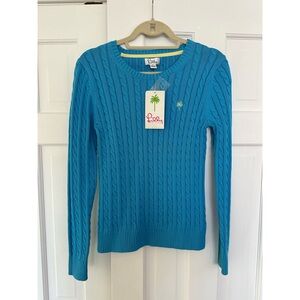 NWT Lilly Pulitzer Cable Knit Sweater
